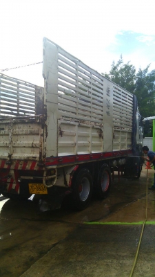 สิบล้อ อีซูซุ Fxz360 ปี53 รถห้าง 2เพา พ่วง แม่ลูก3 คลานไม่ดั้มกะบะค็อกสูง สภาพสวยพร้อมใช้งาน ทะเบียนพร้อมโอน