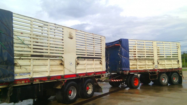 สิบล้อ อีซูซุ Fxz360 ปี53 รถห้าง 2เพา พ่วง แม่ลูก3 คลานไม่ดั้มกะบะค็อกสูง สภาพสวยพร้อมใช้งาน ทะเบียนพร้อมโอน