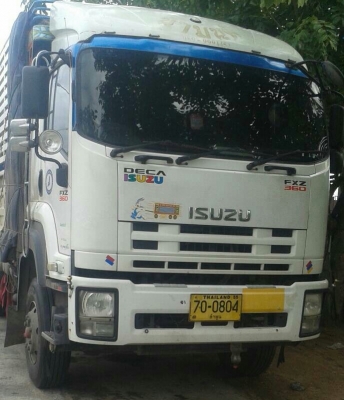 สิบล้อ อีซูซุ Fxz360 ปี53 รถห้าง 2เพา พ่วง แม่ลูก3 คลานไม่ดั้มกะบะค็อกสูง สภาพสวยพร้อมใช้งาน ทะเบียนพร้อมโอน