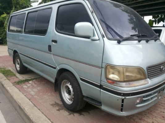 HIACE มือ1 เดิมๆ ปี97 พาวเวอร์ วิ่ง 1.5 แสน เครื่องดีเซล 3 แอล HIACE มือ1 เดิมๆ ปี97 พาวเวอร์ วิ่ง 1.5 แสน เครื่องดีเซล 3 แอล