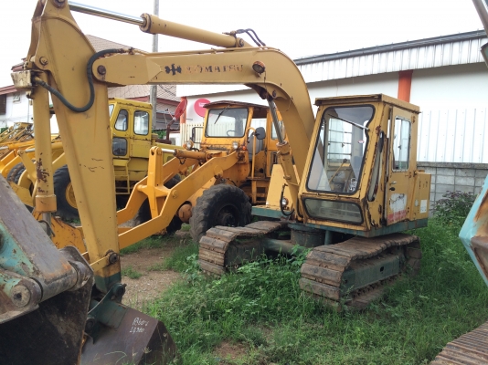 รถแบคโฮ PC60-1 รถมือสองจากญี่ปุ่น เครื่องแห้งไม่เยิ้ม ปั๊มแรง