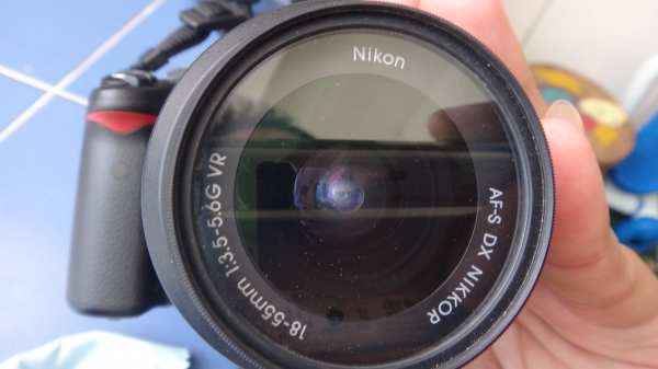 Nikon  D5000  kit, 55-200 mm.