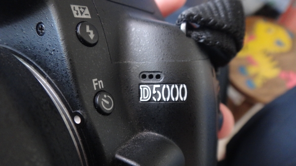 Nikon  D5000  kit, 55-200 mm.