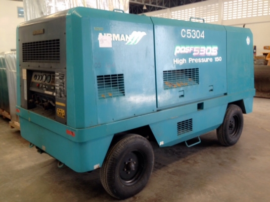 เครื่องปั๊มลม AIRMAN PDSF530S (530cfm) *มีล้อ Trailer/ 10บาร์  สนใจโทร. 080-6565422 (หนิง)