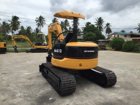 รถขุด แบคโฮล MITSUBISHI MM40CR ทำสีใหม่ นำเข้า มือสองญี่ปุ่น