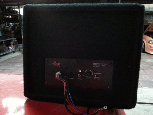 ขายตู้ซับเก่าญี่ปุ่นแอมป์ในตัว