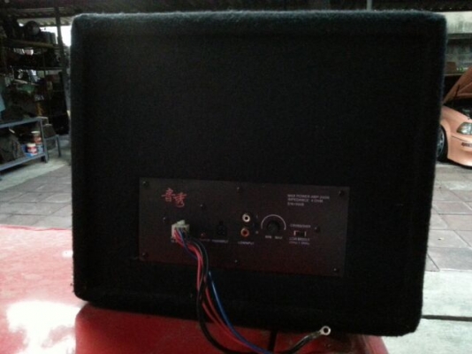 ขายตู้ซับเก่าญี่ปุ่นแอมป์ในตัว