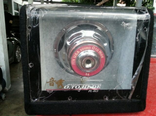 ขายตู้ซับเก่าญี่ปุ่นแอมป์ในตัว