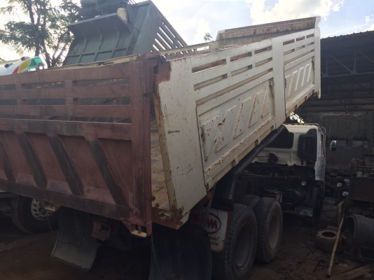 10 ล้อดั้ม 260 แรง HINO FM1ANLD รถปี 2550 รถใช้น้อย 1.4 แสนกว่า เครื่องดี คัสซีสวย ยางสวย