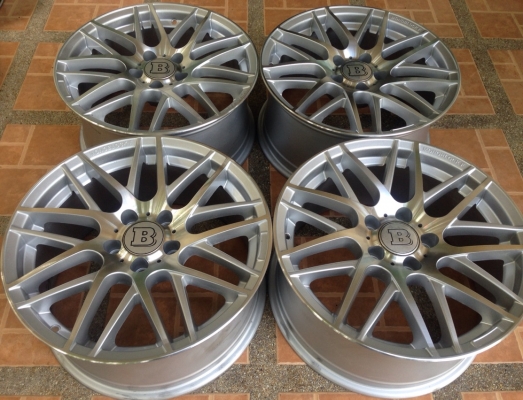 ล้อ Brabus Monoblock F ขอบ17 5รู112 กว้าง 8นิ้ว off +37 สภาพสวย