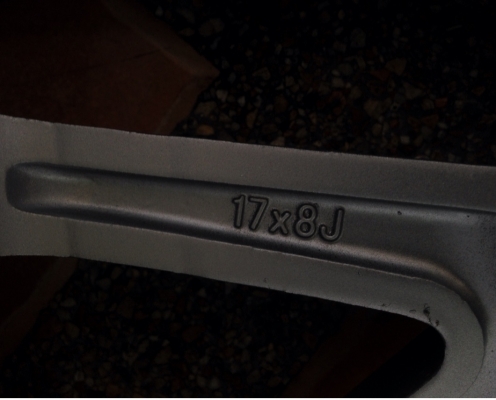 ล้อ Brabus Monoblock F ขอบ17 5รู112 กว้าง 8นิ้ว off +37 สภาพสวย