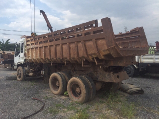 ขายรถ10ล้อดั้มพ์ ISUZU FXZ23NZF24 เครื่อง 270แรงม้า ยูโรทูปี48 สนใจโทร 081-970-1072