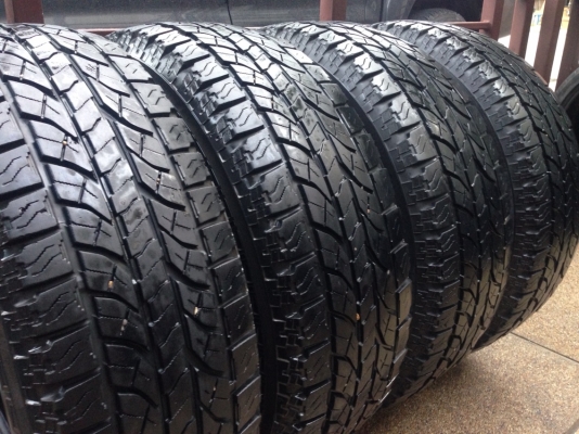 ยาง All Yokohama 235 70 15 กลางปี10 ดอกเต็ม ใช้กันยาว ราคาไม่แพง