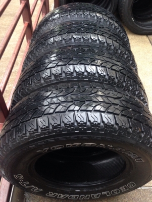 ยาง All Yokohama 235 70 15 กลางปี10 ดอกเต็ม ใช้กันยาว ราคาไม่แพง