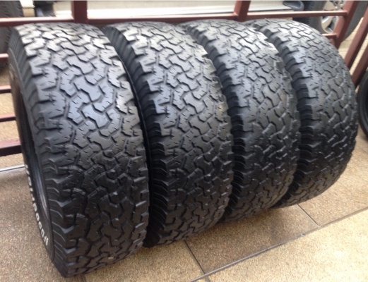 ยาง All BF goodrich 265 75 16 สิ้นปี10 พร้อมใช้งาน ราคาไม่แพง