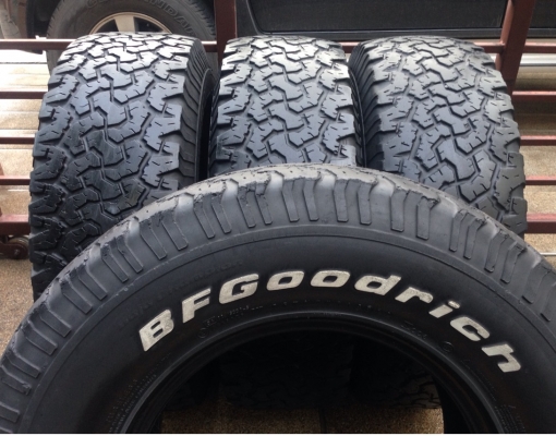 ยาง All BF goodrich 265 75 16 สิ้นปี10 พร้อมใช้งาน ราคาไม่แพง