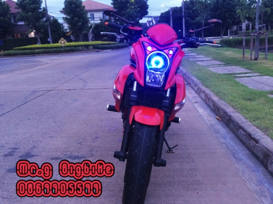 รถเทพ Er6n ปี10 แดง Ferari แต่งสวยสีสวย ยางสวย นางฟ้า ทะเบียนสวย 159000