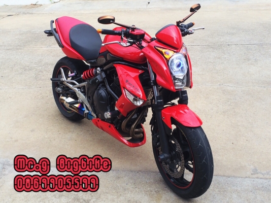 รถเทพ Er6n ปี10 แดง Ferari แต่งสวยสีสวย ยางสวย นางฟ้า ทะเบียนสวย 159000