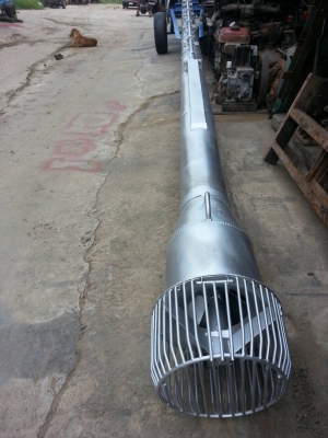 ขายท่อสูบน้ำสแตนเลส หน้า3มิล.ขนาด10นิ้ว พร้อมใช้งานท่อสวยไม่มีบุบ