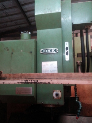 ขาย CNC MACHINING 4 แกน OKK FANUC OMC BT40 , SPEED 8,000 RPM. ระยะวิ่งเต็มที่ x,y,z : 550*400*420 mm. เทสระบบแล้ว เครื่องสภาพดี พร้อมใช้งานครับ
