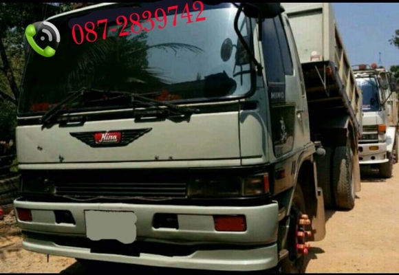 ขายรถดั้มพ์ 6ล้อ ขนาดใหญ่ HINO 195 แรงม้า