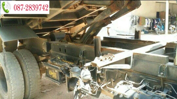 ขายรถดั้มพ์ 6ล้อ ขนาดใหญ่ HINO 195 แรงม้า