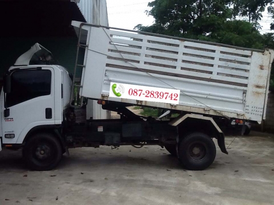 ขายรถดั้มพ์ 6 ล้อ ขนาดกลาง. ISUZU NPR 150 แรงม้า