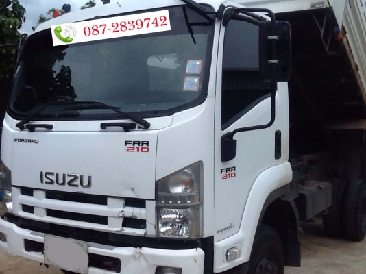 ขายรถดั้มพ์ 6 ล้อ ขนาดกลาง. ISUZU NPR 150 แรงม้า