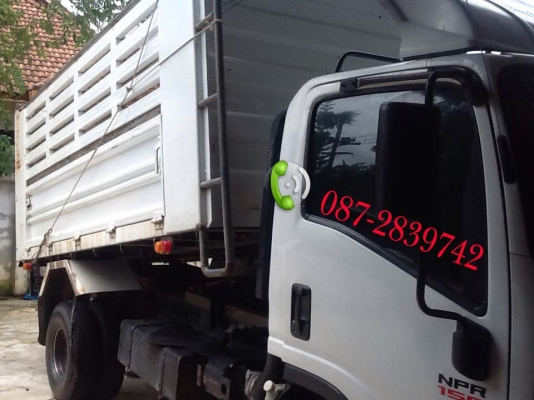 ขายรถดั้มพ์ 6 ล้อ ขนาดกลาง. ISUZU NPR 150 แรงม้า