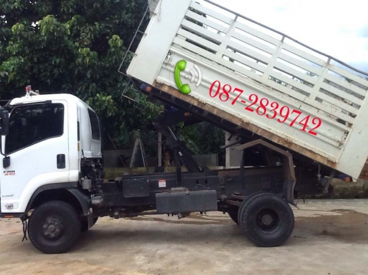 ขายรถดั้มพ์ 6ล้อขนาดกลาง ISUZU FRR 210 แรงม้า