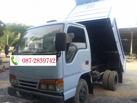 ขายรถดั้มพ์ 6 ล้อ ขนาดเล็ก ISUZU NKR 88 แรงม้า