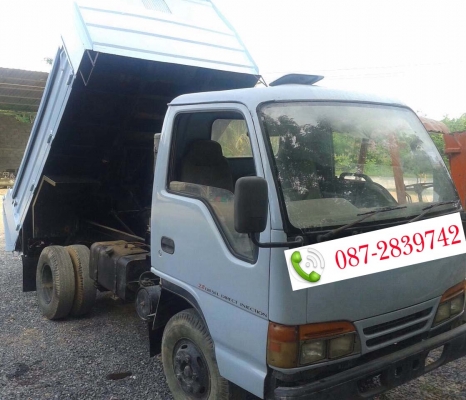 ขายรถดั้มพ์ 6 ล้อ ขนาดเล็ก ISUZU NKR 88 แรงม้า