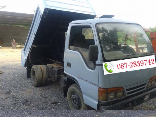 ขายรถดั้มพ์ 6 ล้อ ขนาดเล็ก ISUZU NKR 88 แรงม้า