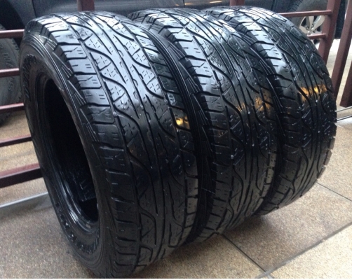 ยาง Dunlop Grandtrek 265 65 17 ปี12 สภาพดี ดอกเต็ม จำนวน3เส้น