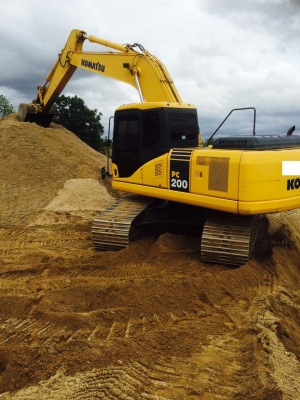 Komatsu PC200-7,แม็กโครมือสอง, รถสวยเต็มทำงาน 6300 ชม.