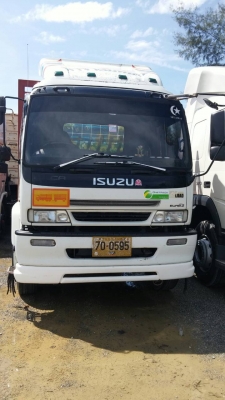 ขายรถบรรทุก 10 ล้อพื้นเรียบ ISUZU FVM 230 แรงม้าปี 2550 มีระบบ ราคา 1500000