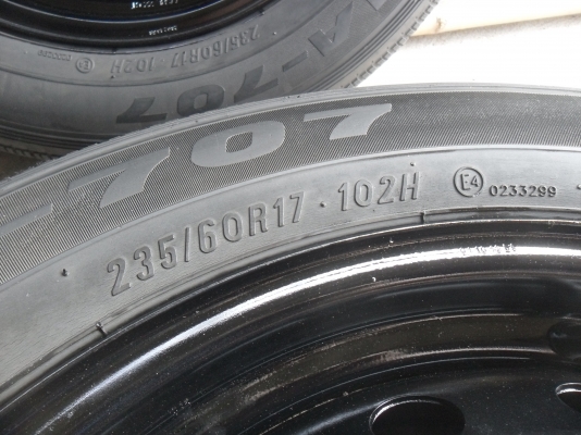 ล้อกะทะ 17นิ้ว 6รู พร้อมยาง สวยๆ 4 ล้อ ราคา 4700 บาท ล้อกะทะ 17นิ้ว 6รู พร้อมยาง สวยๆ 4 ล้อ ราคา 4700 บาท