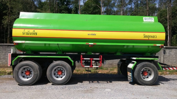 ขายรถบรรทุก 22 ล้อพ่วงแม่ลูกน้ำมันปาล์ม ISUZU DECA 360 แรงม้าปี 2554 ลูกพ่วง 3 เพลา ราคา 2900000