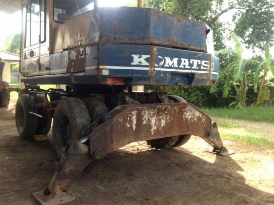 komatsu  PW150 สวย พร้อมใช้