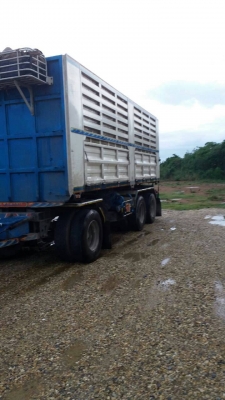 ขายดาวน์รถบรรทุก 22 ล้อพ่วงแม่ลูกดัมพ์ ISUZU DECA 360 แรงม้าปี 2555 ลูกพ่วง 3 เพลา ขายดาวน์ 1100000