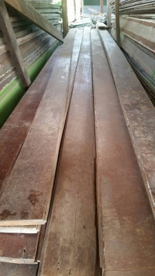 ไม้พื้นไม้เต็งหน้า5 รางลิ้น