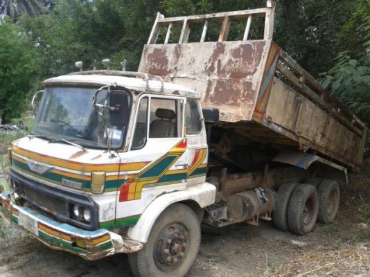 ขาย HINO KT 725 สองเพลาดั๊ม กระบะเหล็ก