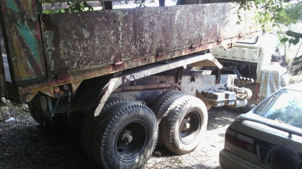 ขาย HINO KT 725 สองเพลาดั๊ม กระบะเหล็ก