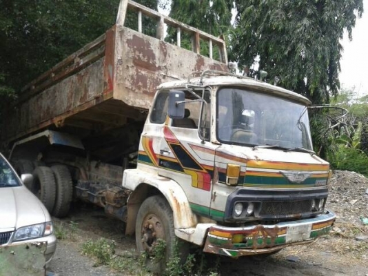 ขาย HINO KT 725 สองเพลาดั๊ม กระบะเหล็ก