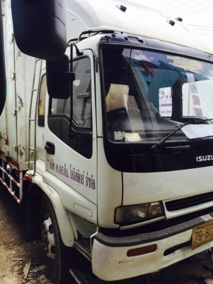 ISUZU 6 ล้อ FTR. ยูโรวันปี41. 7.30ม คัชชีสวยตลอดเส้นตู้สิบบานไม่มีเสากลาง