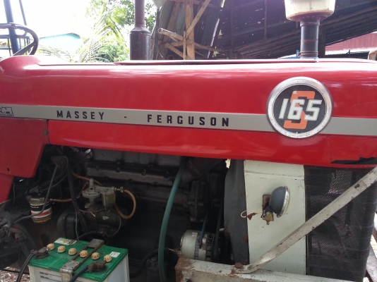 รถไถ แมสซีส 165 สภาพดี ใช้งานปกติ บวกผาน 7 สภาพดีใบเต็มพร้อมใช้ 081-7807317