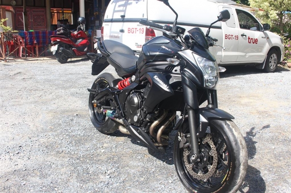 ขายคับ kawasaki ER-6n. 650cc. รถปลายปี 2013