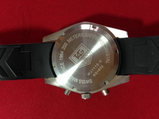 ขาย TAG HEUER CARRERA สายหนัง สภาพดี สวย สายนิ่ม สีดำ