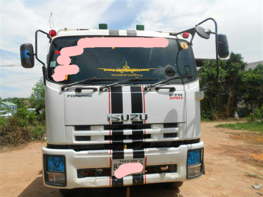 ขายรถบรรทุก 6 ล้อดัมพ์ ISUZU FTR 240 แรงม้าปี 2556 ไมล์ 70000 กม.ราคา 1250000