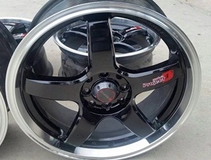 ขายล้อ Project D ขอบ17หน้า7 4รู100 4รู114  4 ล้อ